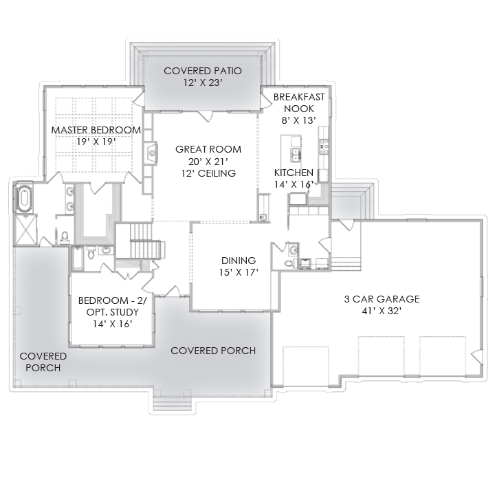 Hunters Point Floor Plan