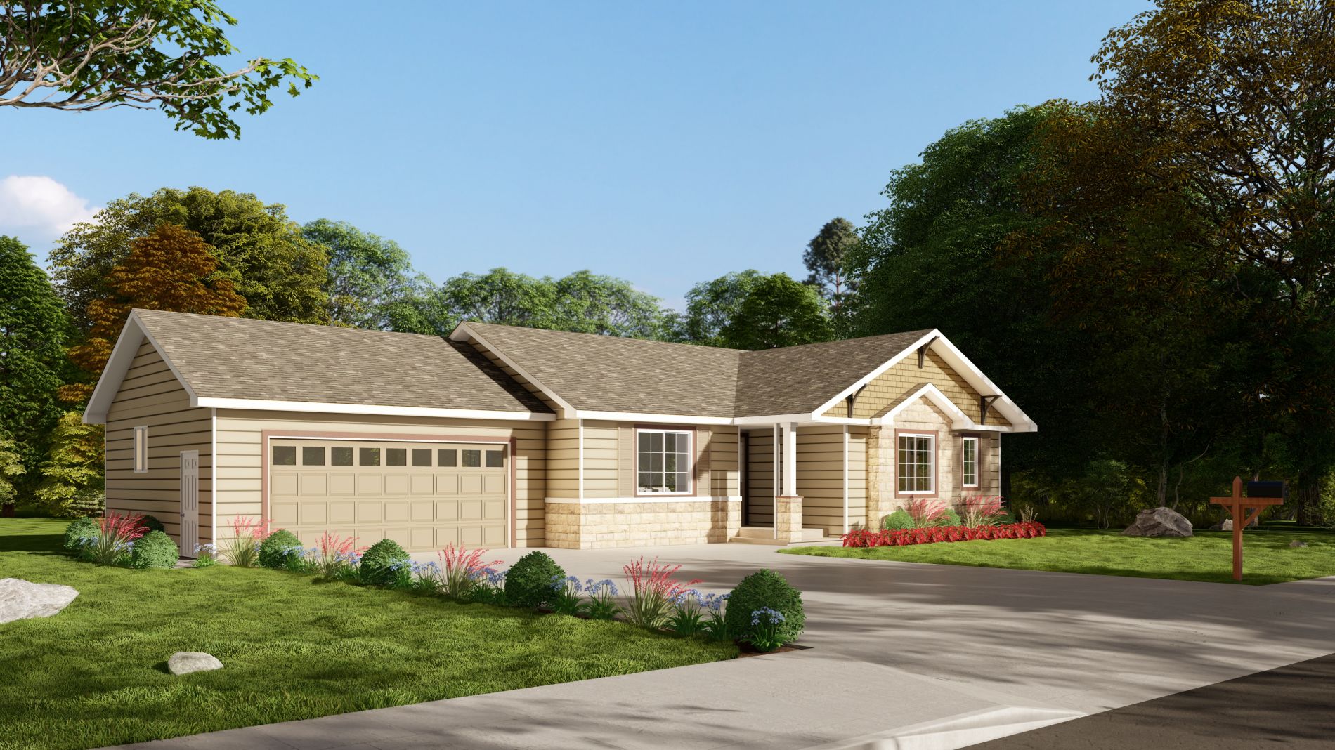 Newbridge One Story Legacy House Plan