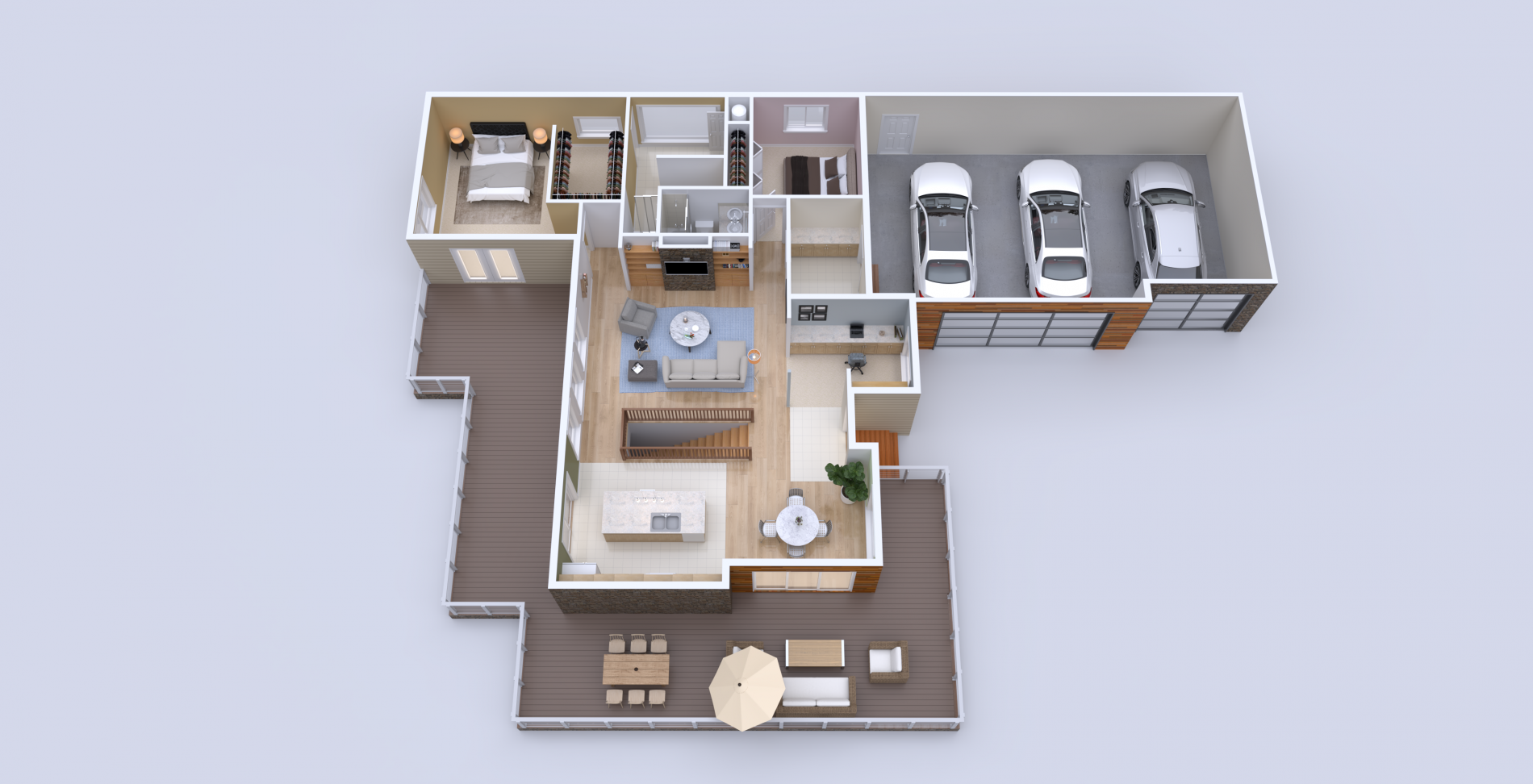 Beethoven 3D Floor Plan