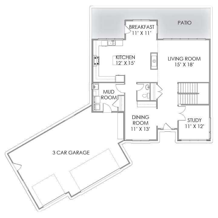 Camden Main Floor Plan