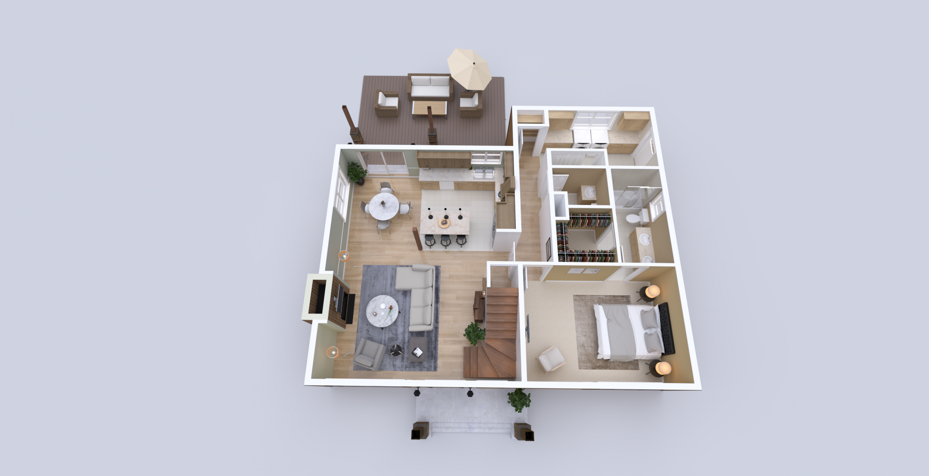 Dakota Meadows 3D Main Floor Plan