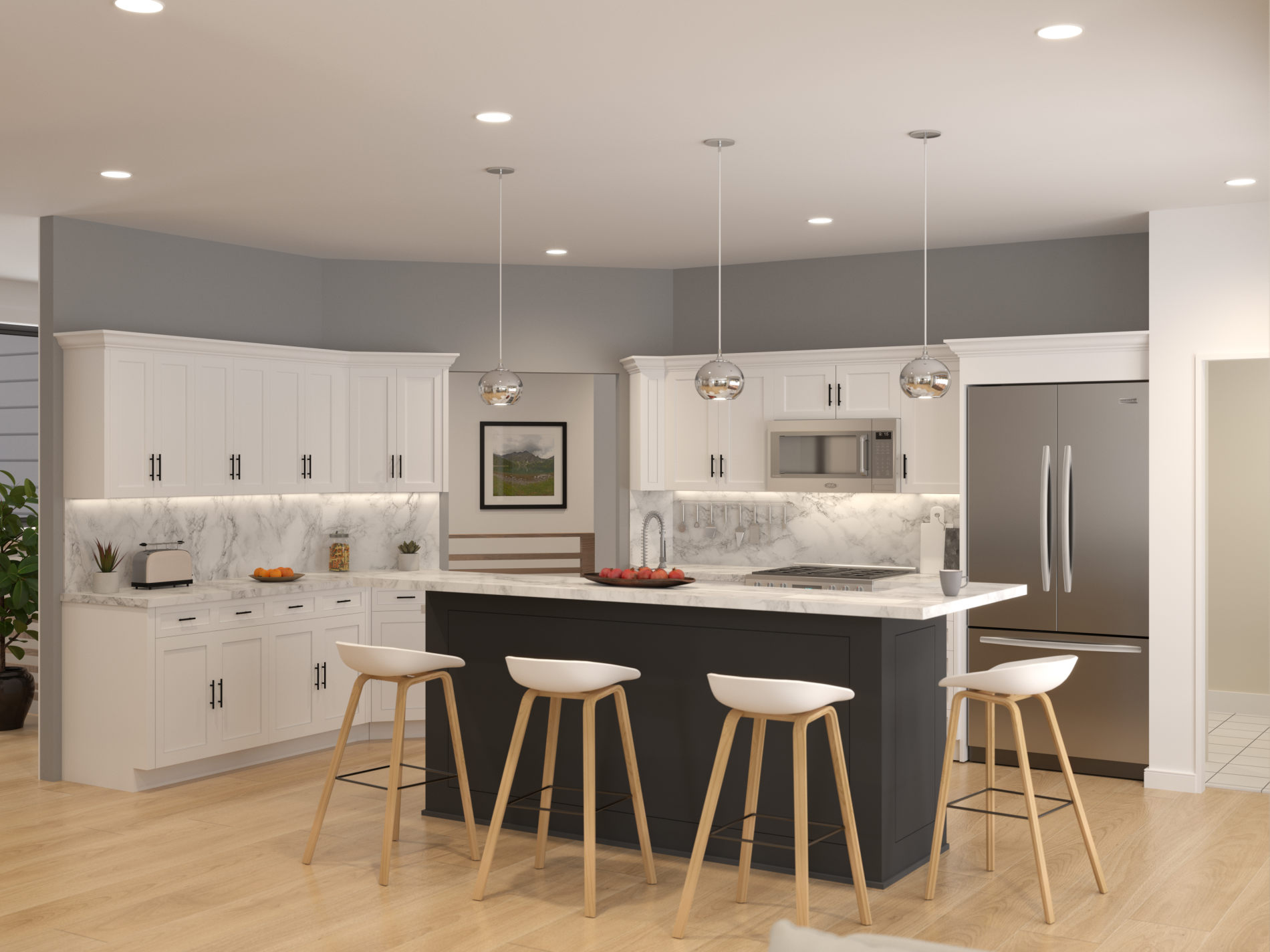 Grand Manor Interior Kitchen