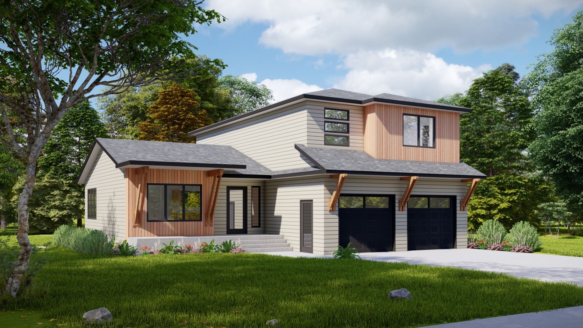 Bradley Two Story Legacy House Plan