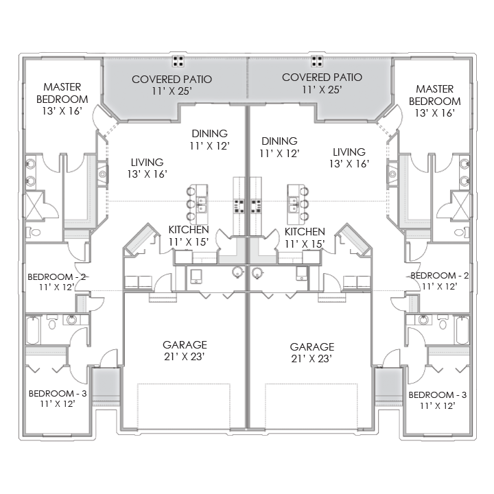 Twin Peaks Floor Plan