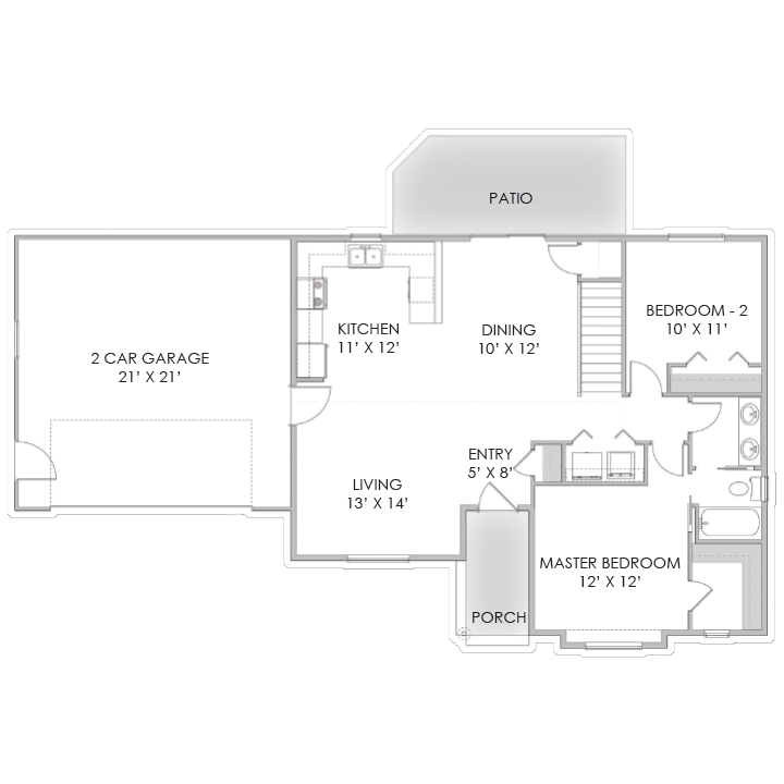 Newbridge Main Floor Plan