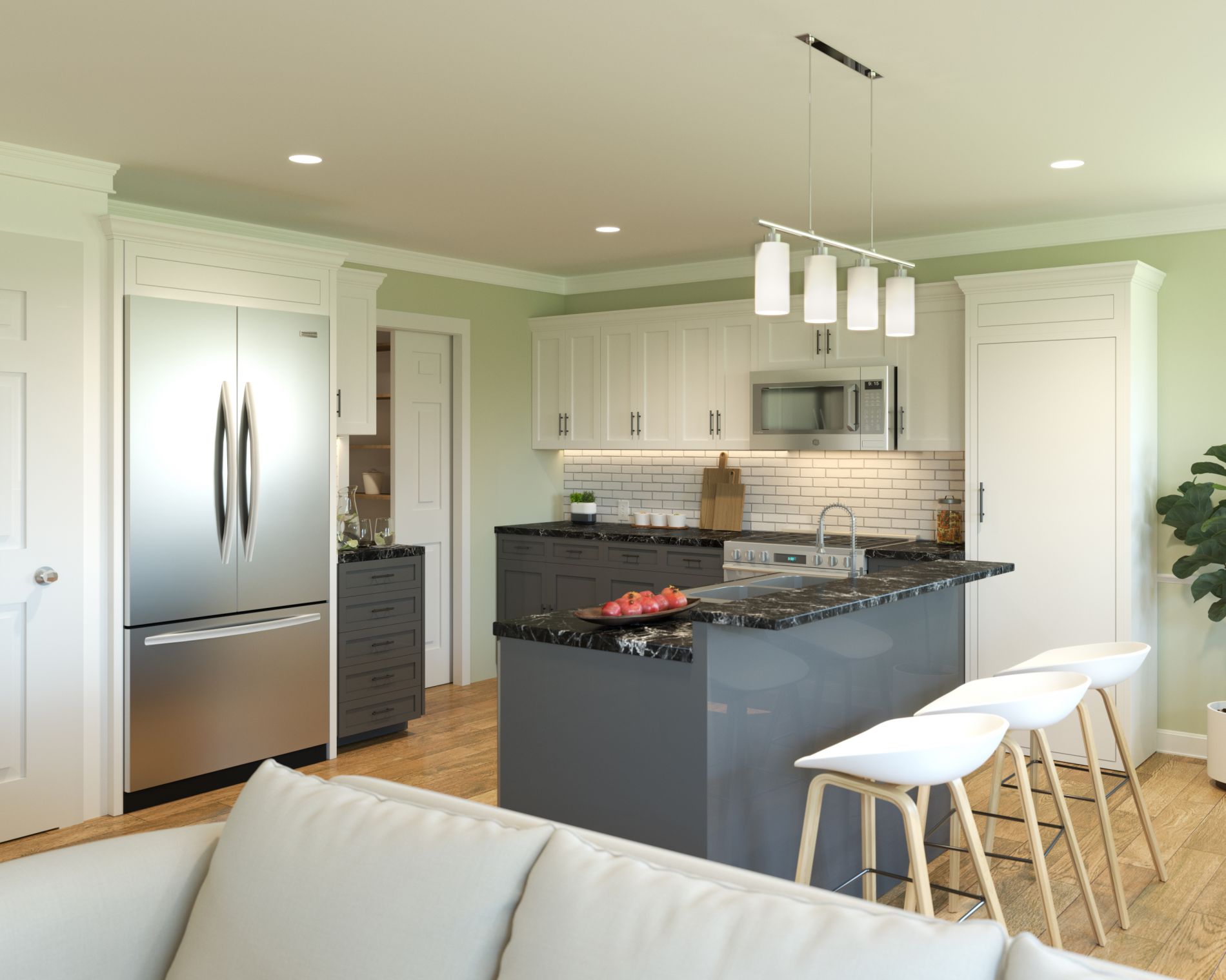 Oakdale One Story Kitchen 