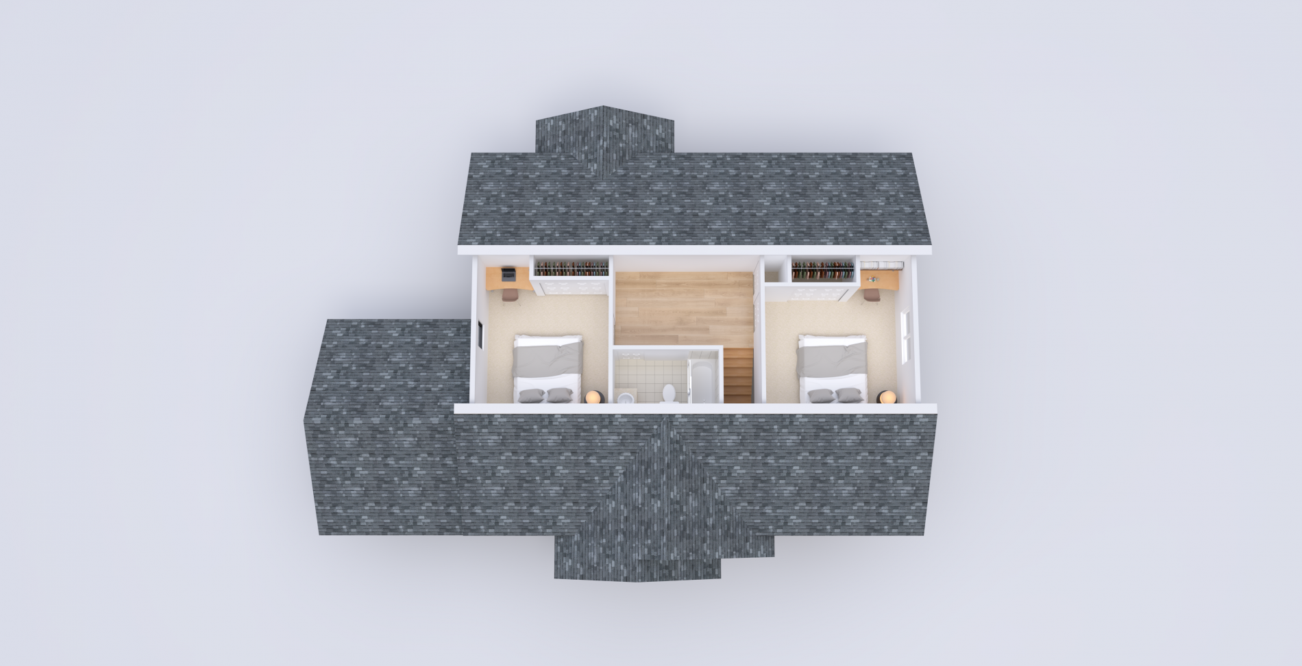 Teton 3D 2nd Floor Plan
