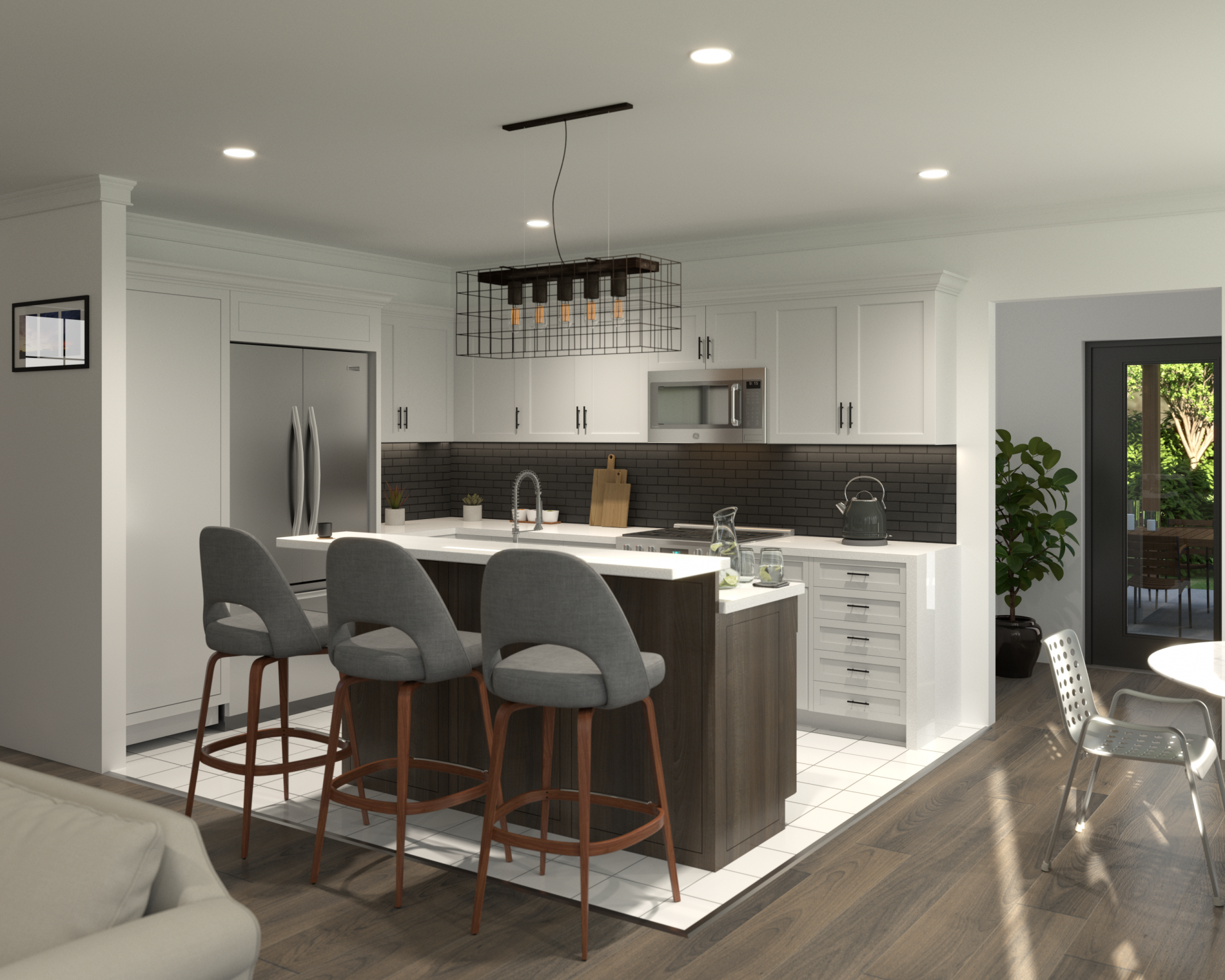 Teton Interior Kitchen